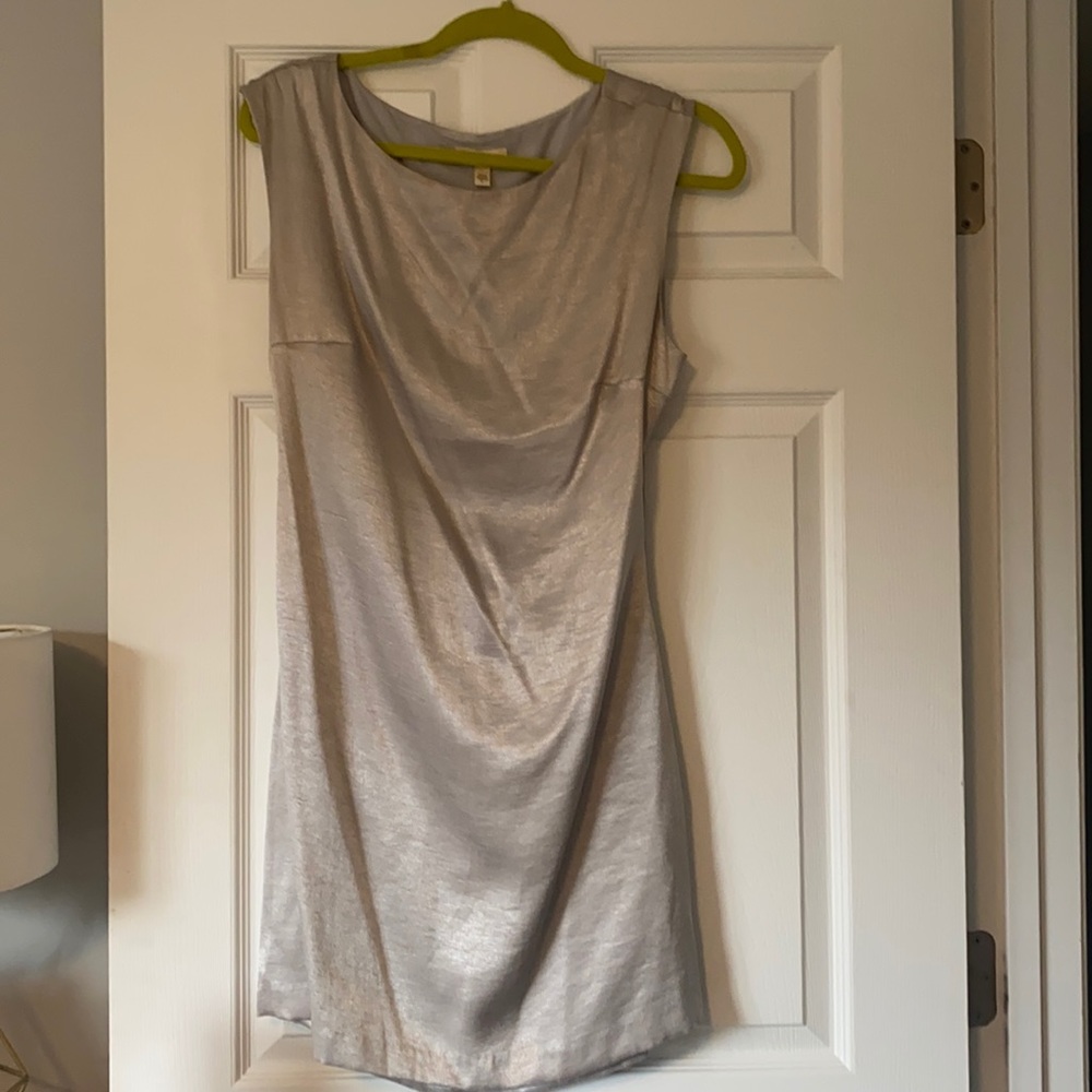 Urban Outfitters champagne shimmer dress